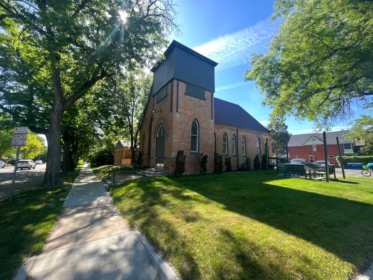 Historic Merritt Church Building transformed into workspace
