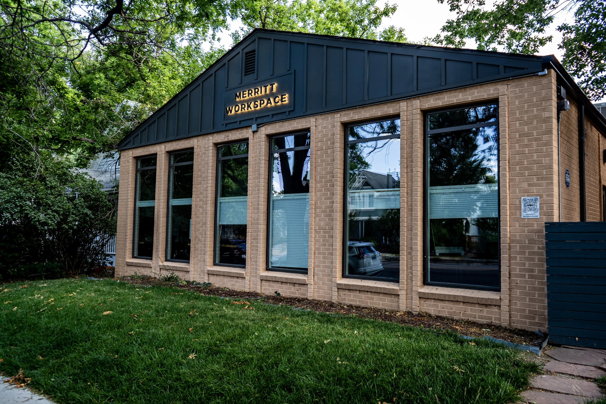 The Merritt Workspace building at 2246 Irving Street in Sloan's Lake, Denver