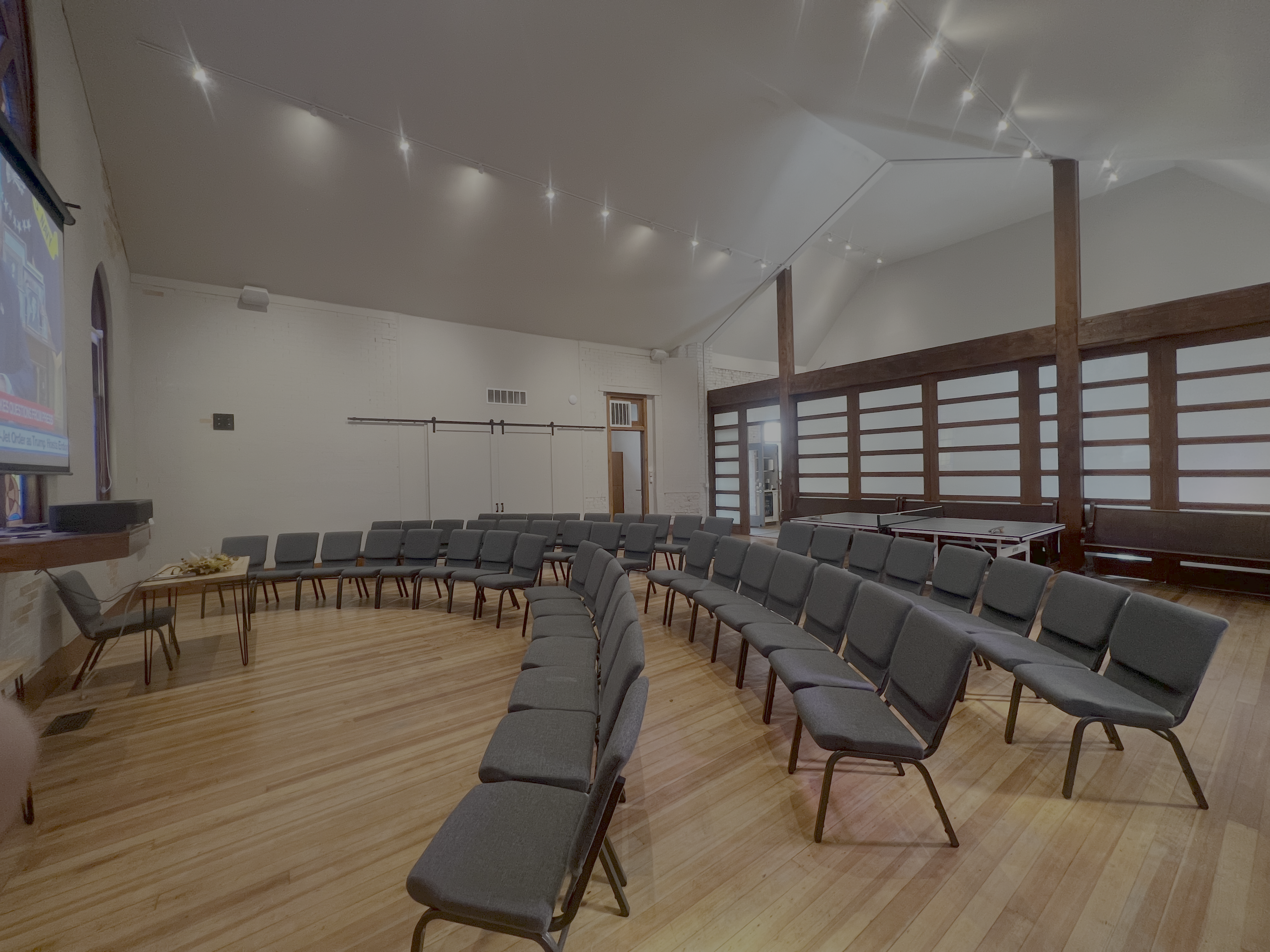 Event space flexible meeting area